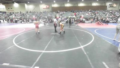 114 lbs Consolation - Damani Ortegon, Other Team vs Camden Ramos, Argonaut Jr Mustangs