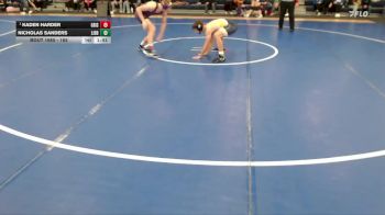 165 lbs Round 5 - Kaden Harder, Grand Island vs Nicholas Sanders, Liberty North