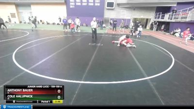 159-159 A Round 2 - Cole Halupnick, IA vs Anthony Bauer, IL