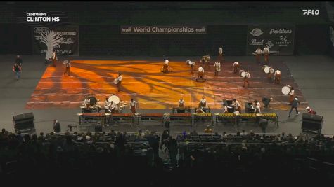 Clinton HS "Clinton MS" at 2025 WGI Percussion/Winds World Championships