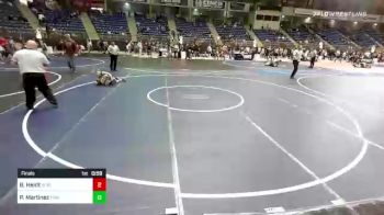 66 lbs Final - Brahnan Heidt, Gorilla Wresting Club vs Patrick Martinez, Pirates