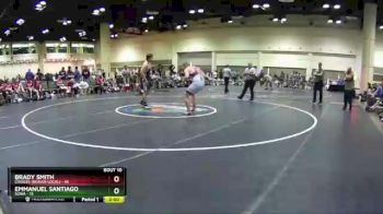 220 lbs Round 2 (10 Team) - Emmanuel Santiago, SOWA vs Brady Smith, CHOICES (Beaver Local)