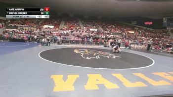 190 lbs Cons. Round 2 - Sophia Torrez, Topeka-Hayden HS vs Kate Griffin, Lindsborg-Smoky Valley HS