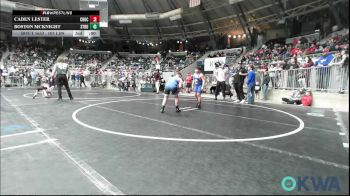 52 lbs Consi Of 8 #1 - Brantley Clipper, Norman Grappling Club vs Damion McGehee, Team Tulsa Wrestling Club