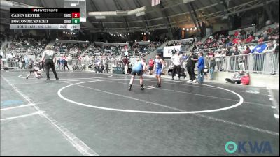 52 lbs Consi Of 8 #1 - Brantley Clipper, Norman Grappling Club vs Damion McGehee, Team Tulsa Wrestling Club