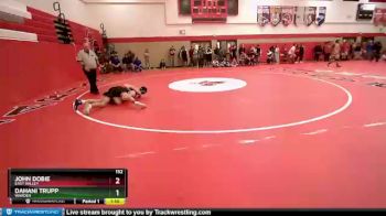 152 lbs Quarterfinal - John Dobie, East Valley vs Dahani Trupp, Warden