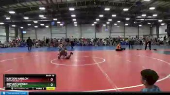 96 lbs Round 5 - Brycen Swiger, Terps Xtreme vs Kayden Hanlon, No Escape WA