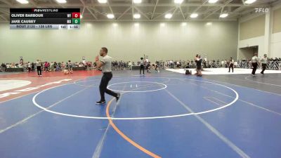 138 lbs Round Of 64 - Oliver Barbour, WY vs Jake Causey, MD