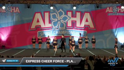 Express Cheer Force - Platinum [2023 L4 Senior Open Coed Day 1] 2023 Aloha Worcester Showdown
