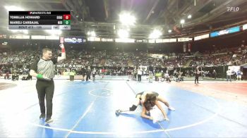135 lbs Cons. Round 2 - Tomillia Howard, Bend Senior vs Mareli Carbajal, Meridian