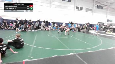 139 lbs Round Robin 3 - Kaden Hensley, Indiana Outlaws Black-HS vs Lane Metcalf, Revival-HS