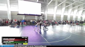 72 lbs Champ. Round 1 - Draken Stewart, Millard Wrestling Club vs Taysom Jensen, Gunnison Valley