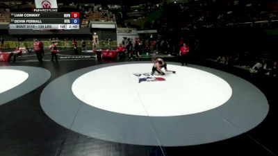 138 lbs Cons. Rd Of 16 - Liam Conway, Bellarmine College Prep High School Wrestling vs Devin Ferrall, Beat The Streets - Los Angeles