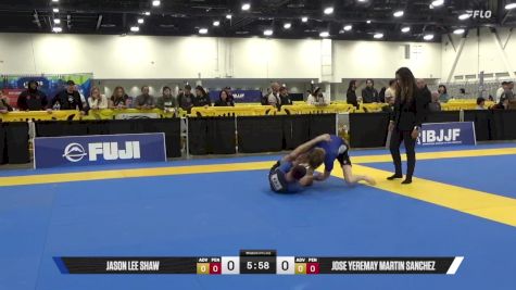 JOSE YEREMAY MARTIN SANCHEZ vs JASON LEE SHAW 2025 World IBJJF Jiu-Jitsu No-Gi Championship