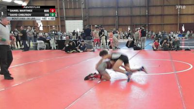 90 lbs Semifinal - Daniel Martinez, Monster Garage vs David Cheltsov, Savage House