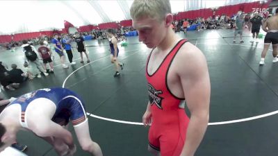 190 lbs Quarters & Wb (16 Team) - Justin Langford, Thunderbirds WC vs Collin Hughes, Illinois Top Dawgs Orange