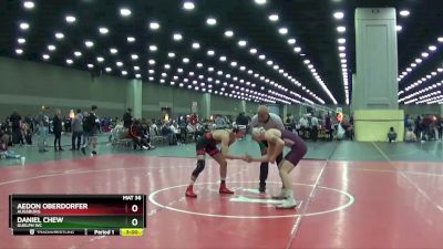 141 lbs Cons. Round 4 - Daniel Chew, Guelph Wc vs Aedon Oberdorfer, Augsburg