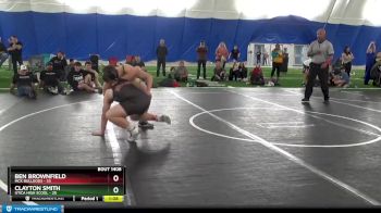 152 lbs Quarterfinal - Ben Brownfield, Mck Bulldogs vs Clayton Smith, Utica High Scool