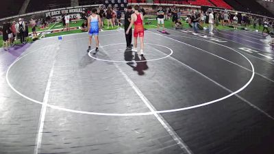 132 lbs 5th Place Match - Jet Abbott, Utah vs Tristan Vega, Idaho
