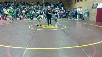 100 lbs Semifinal - Eden Cordero, Silver vs Addison Stone, Thatcher High School