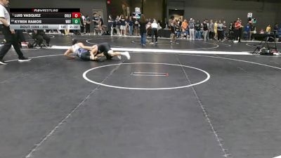 125 lbs Cons. Round 6 - Kyren Ramos, Wayland Baptist (Texas) vs Luis Vasquez, Colby Community College