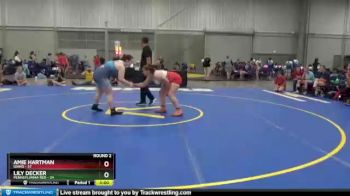 200 lbs Round 2 (6 Team) - Amie Hartman, Idaho vs Lily Decker, Pennsylvania Red