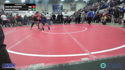 Final - John (JD) Ferguson, Pawhuska Elks Takedown vs Westin Perkins, Dark Cloud Wrestling Club