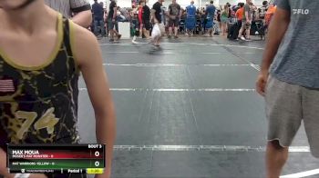 72 lbs Round 1 (6 Team) - Max Moua, Moser`s Mat Monster vs Dante Magliacano, Mat Warriors Yellow