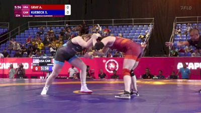 76 kg Bronze - Adeline Gray, USA vs Shauna Kuebeck, CAN