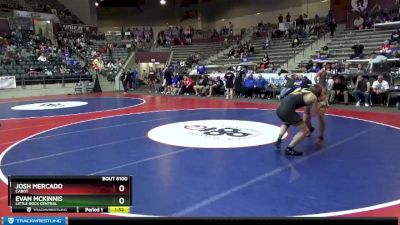 6A 165 lbs Semifinal - Josh Mercado, Cabot vs Evan Mckinnis, Little Rock Central