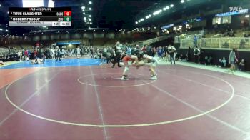 106 lbs Champ. Round 3 - Titus Slaughter, Oak Mountain vs Robert Frijouf, Jesuit
