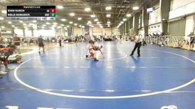 135 lbs Rr Rnd 3 - Evan Ulrich, Ohio Gold vs Kelle Domanick, Gentile Trained