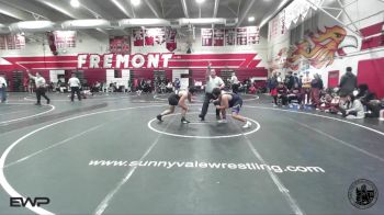 190 lbs Cons. Round 3 - Diego Villalobos Barros, John F Kennedy -Fremont vs Basilio Tiniacos, Menlo-Atherton