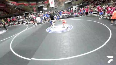 113 lbs Eli Mendoza, SCVWA - Santa Clara Valley Wrestling Association vs Declan Leonard, SAWA - Sacramento Area Wrestling Association