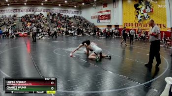 106 lbs Cons. Round 5 - Lucas Schulz, Brecksville-Broadview Hts. vs Chance Wuhr, Lake Catholic