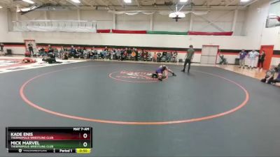 135-140 lbs Round 3 - Kade Enis, Thermopolis Wrestling Club vs Mick Marvel, Thermopolis Wrestling Club