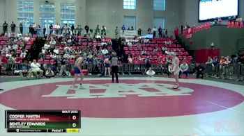 120 lbs 5th Place Match - Cooper Martin, Chattanooga Christian School vs Bentley Edwards, Boyd Buchanan