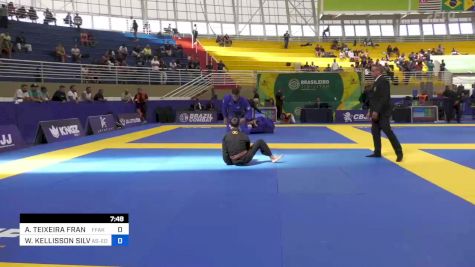 ARTHUR TEIXEIRA FRANCISCO vs WESLEI KELLISSON SILVA COSTA 2023 Brasileiro Jiu-Jitsu IBJJF