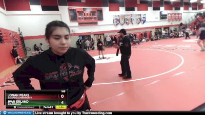 190 lbs 3rd Place Match - Dyani Hernandez, Wahluke (Girls) vs Cassidy Hernandez, Southridge