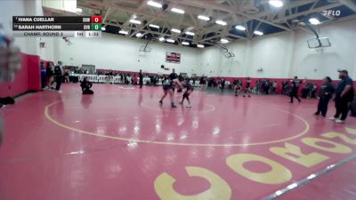 140 lbs Champ. Round 3 - Ivana Cuellar, Downey vs Sarah Harthorn, Golden Valley (Bakersfield)