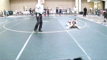 64 lbs Quarterfinal - Poiema Lovato, Top Rank HAC vs Caylix Manion, Legends Of Gold LV