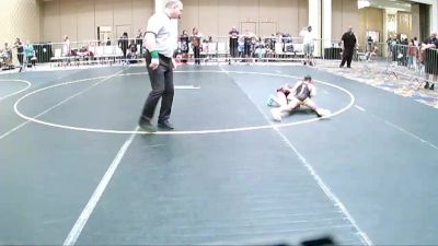 64 lbs Quarterfinal - Poiema Lovato, Top Rank HAC vs Caylix Manion, Legends Of Gold LV