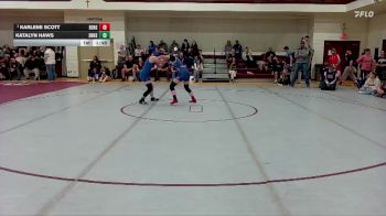 132 lbs Quarterfinal - Karlene Scott, Benson vs Katalyn Haws, Snowflake High School