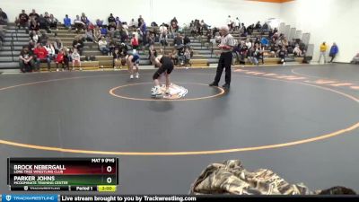 J-4 lbs Cons. Semi - Parker Johns, McDominate Training Center vs Brock Nebergall, Lone Tree Wrestling Club