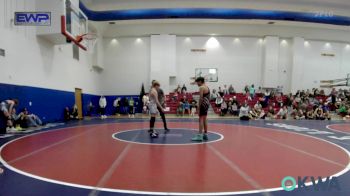 130 lbs 3rd Place - Laforce Bearbow III, Darko Valley Wolf Pack vs Wyatt Tester, El Reno Wrestling Club