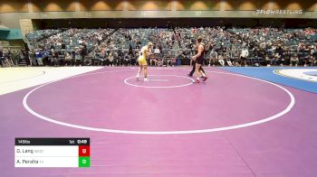 145 lbs Consi Of 8 #2 - Drew Lang, West vs Alec Peralta, Temecula Valley