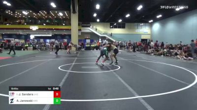 184 lbs Round Of 64 - Jermal Sanders, Houston - Downtown vs Anthony Janowski, Akron