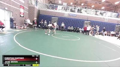 138 lbs Cons. Round 1 - Jacek Brown, Lil Mavs vs Christian Martinez, Fighting Squirrels