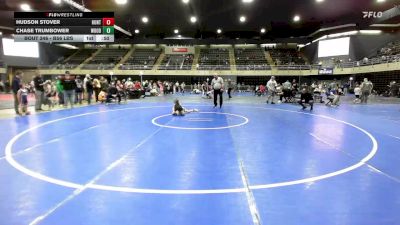 Consi Of 8 #2 - Hudson Stover, Huntingtown vs Chase Trumbower, Woodbine
