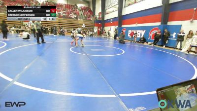 76 lbs Rr Rnd 3 - Callen Wilkinson, Raw Wrestling Club vs Stetson Jefferson, Raw Wrestling Club